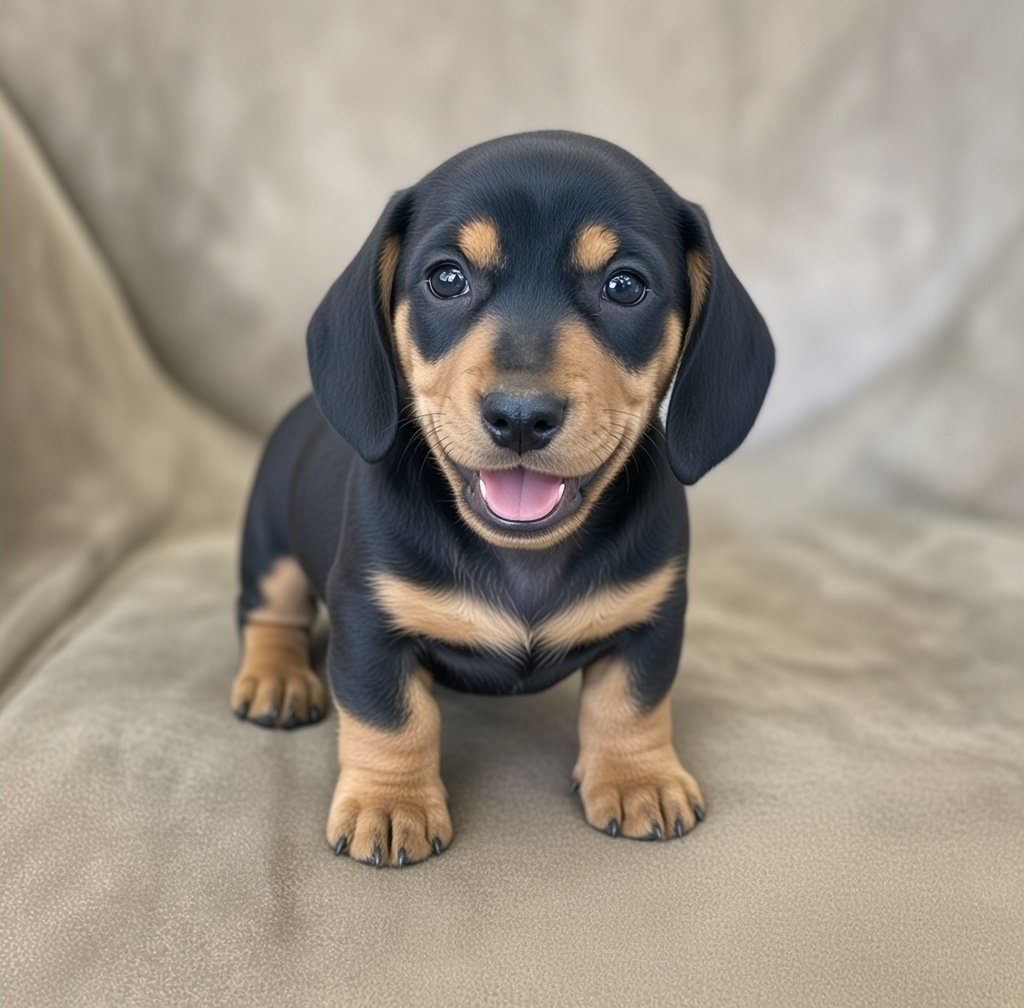 Jack the Dachshund puppy, Male, 11 Weeks