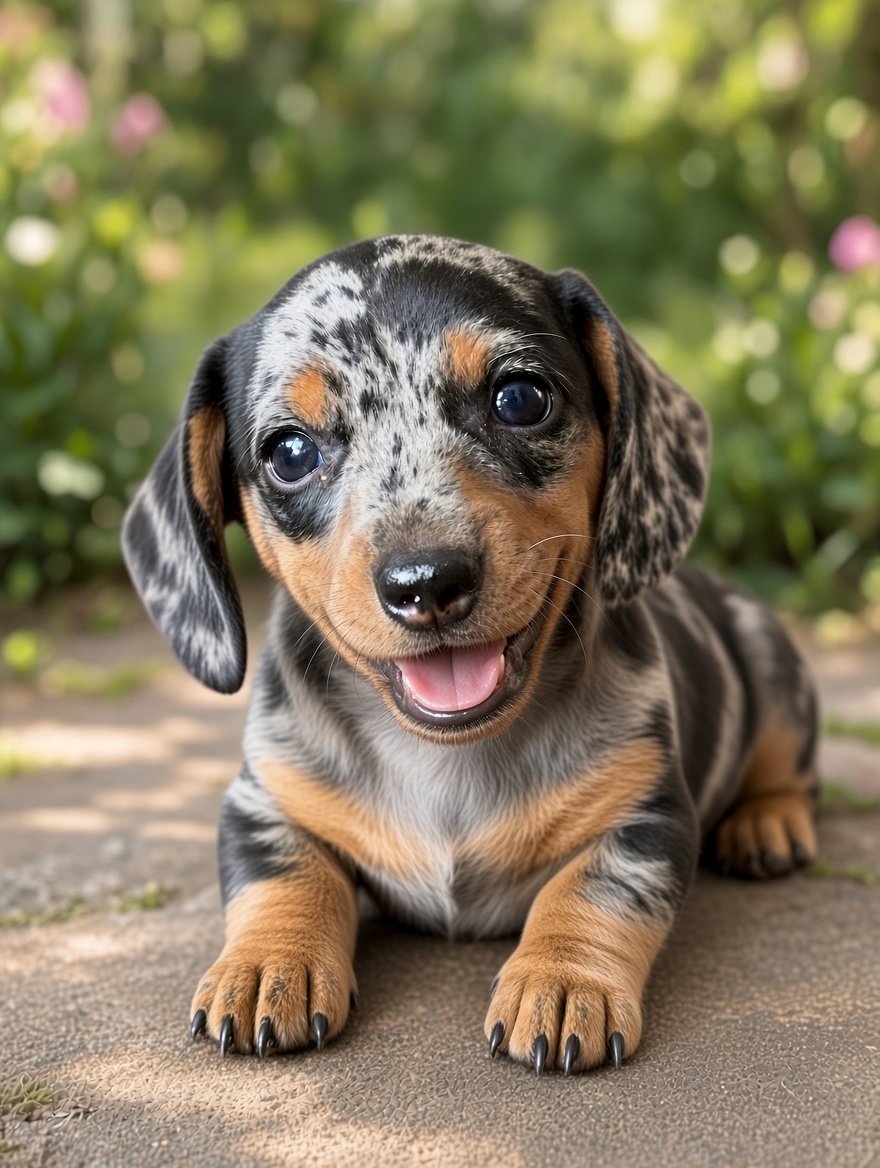 Mike the Dachshund puppy, Male, 11 Weeks