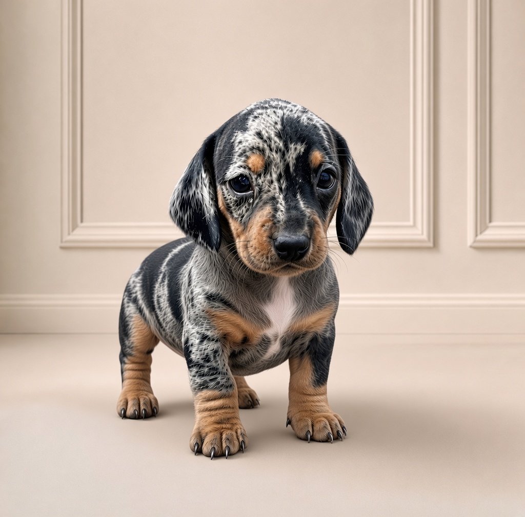 Tony the Dachshund puppy, Male, 11 Weeks